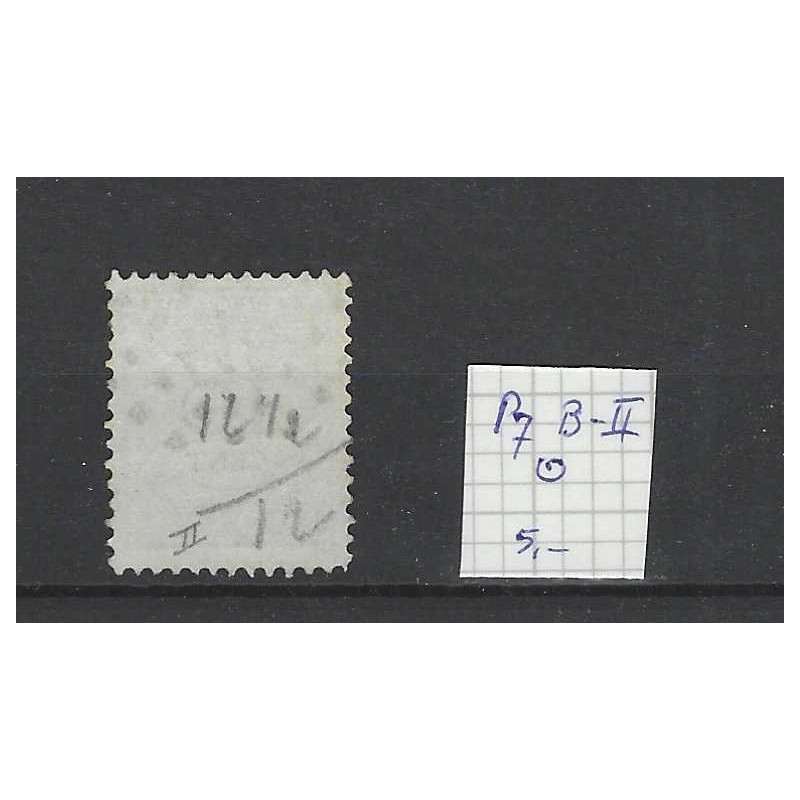 Netherlands P7B-II Postage due 1881 with numeral dot cancel 115 VFU/used CV 14 €