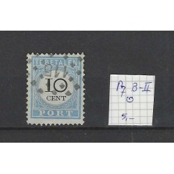 Nederland P7B-II Port 1881 met puntstempel 115 VFU/gebr CV 14 €