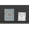 Netherlands P7B-II Postage due 1881 with numeral dot cancel 115 VFU/used CV 14 €