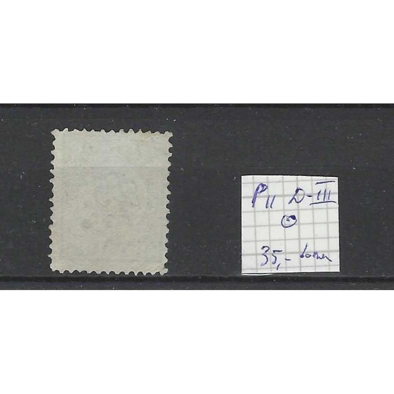 Netherlands P11D-III  Postage due 1881 with numeral dot cancel 70 VFU/used CV 40 €