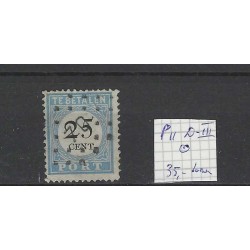 Netherlands P11D-III  Postage due 1881 with numeral dot cancel 70 VFU/used CV 40 €