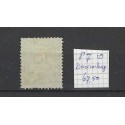 Nederland 22 met puntstempel 122 VFU/gebr CV 10 €