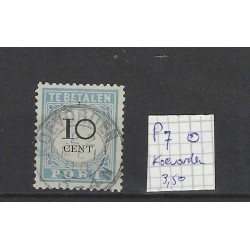 Nederland P7 Port 1881 "KOEVORDEN 1890" kleinrond VFU/gebr CV 10 €