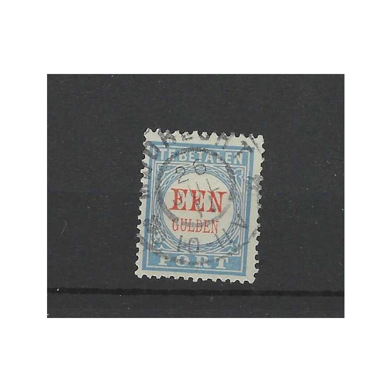 Nederland P12 Port 1881 "MIJDRECHT 1911" grootrond VFU/gebr CV 50+ €