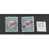 Netherlands P27-II, P28-II  Postage due 1906  VFU/used CV 250 €