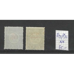 Nederland P29/30  Port serie  MNH/postfris  CV 65 €