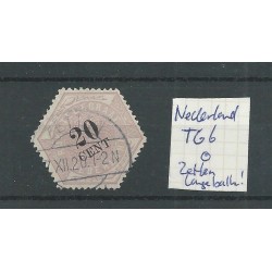 Netherlands TG6  "ZETTEN 1920" long-bar cancel VFU/used CV  ?? €