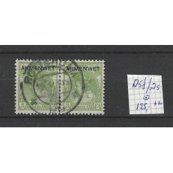 Netherlands D5f/D5 Official Armenwet pair VFU/used  CV 125++ €