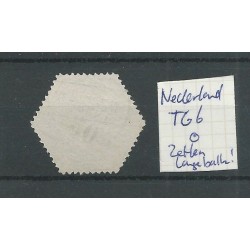 Netherlands TG6  "ZETTEN 1920" long-bar cancel VFU/used CV  ?? €