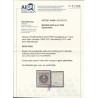 Netherlands P66F KOP-staande overprint  VFU/used CV  450 € Certificate Vleeming