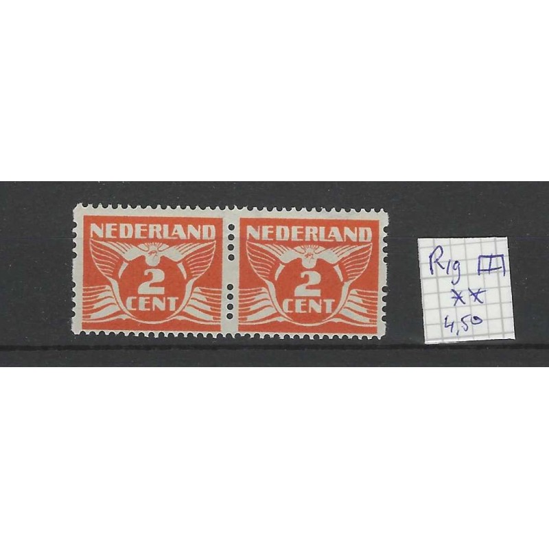 Nederland R19 Roltading paartje  MNH/postfris  CV 4,50 €