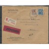 Netherlands 156, 196 on Registered EXPRESS cover  CV  500+ € Certificate VLeeming