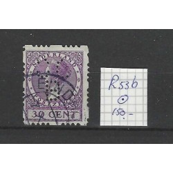 Netherlands R53b Syncopated perforation  VFU/used  CV 150 €