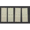 Netherlands R78-81 Syncopated perforation  vertical pair MNH CV 190 €