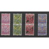 Netherlands R78-81 Syncopated perforation  vertical pair MNH CV 190 €