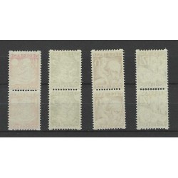 Nederland R86-89 Roltanding  vertikaal paartje MNH/postfris CV 202 €