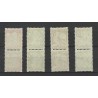 Netherlands R86-89 Syncopated perforation  vertical pair MNH CV 202 €
