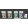 Netherlands R98-101 Syncopated perforation  with sheet margin MNH CV 130 €