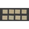 Dutch East Indies 40-47 Numeral MH/unused  CV 45 €