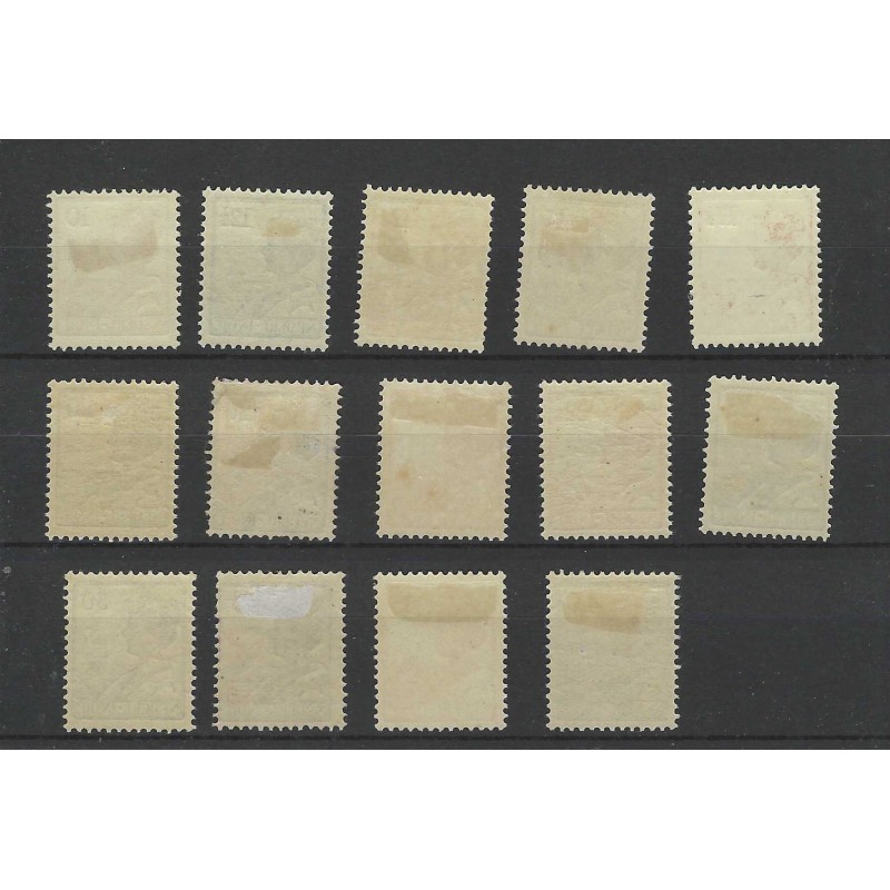 Dutch East Indies 115-128 Wilhelmina MH/unused CV 62,50 €
