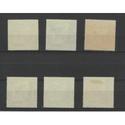 Dutch East Indies 205-210 Wilhelmina  MH/unused CV 85 €