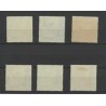 Ned. Indie 205-210 Wilhelmina  MH/ongebr CV 85 €