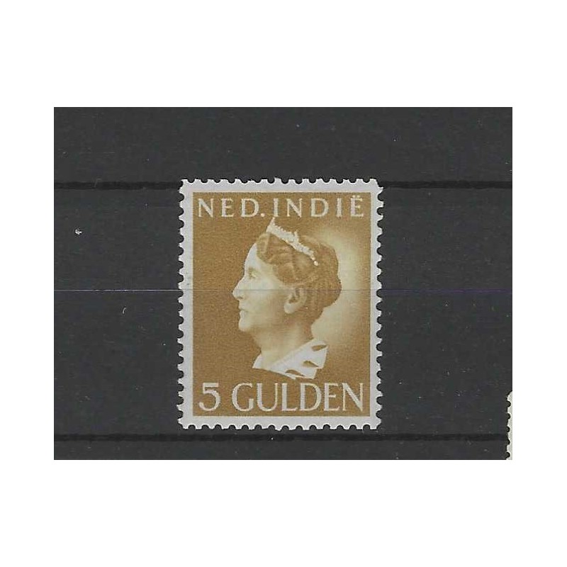 Ned. Indie 287 Wilhelmina MH/ongebr CV 400 € Ned. Indie 287 Wilhelmina MH/ongebr CV 400 €