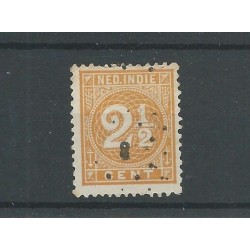 Dutch East Indies 19A  with numeral dot cancel 8 VFU/used  CV 10+ €