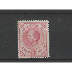 Curacao 3A  Willem III  1873  MH/ongebr CV 25 €