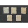 Curaçao 13-17 Numeral MH/unused CV 50 €
