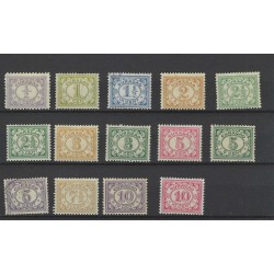 Curaçao 44-56 Numeral MH/unused CV 42 €