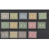 Curaçao 44-56 Numeral MH/unused CV 42 €