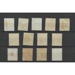 Curaçao 44-56 Numeral VFU/used CV 25 €