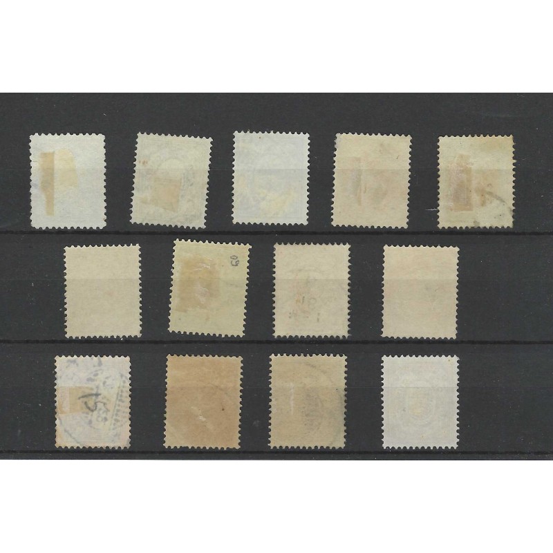 Curaçao 44-56 Numeral VFU/used CV 25 €