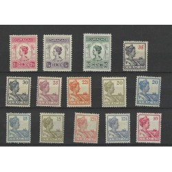 Curaçao 57-70 Wilhelmina MH/unused CV 144 €