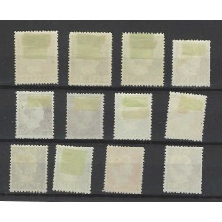 Curaçao 141-152 Wilhelmina MH/unused CV 100 €