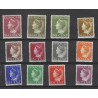 Curaçao 141-152 Wilhelmina MH/unused CV 100 €