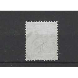 Netherlands 41 Wilhelmina "BRIELLE 1896" small round cancel VFU/used CV 30+ €