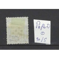 Netherlands P6fb-D Postage due 1881 with numeral dot cancel 115 VFU/used CV 35 €
