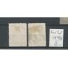 Dutch East Indies 37A/37B  Provisional stamp VFU/used  CV 55 €