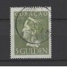 Curaçao 180  Wilhelmina Konijnenburg 5 Gld   VFU/used CV 225 €