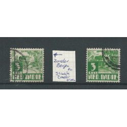 Dutch East Indies 190  MISDRUK   VFU/used  CV ?? €