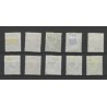 Curacao 168-177 Wilhelmina  VFU/gebr CV 26 €