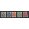 Curacao 153-157 Cijfer VFU/gebr CV 21,5 €