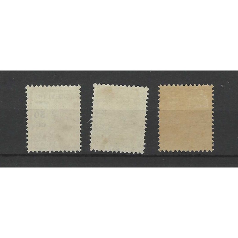 Curaçao LP1-3  Airmail  VFU/used CV 125 €