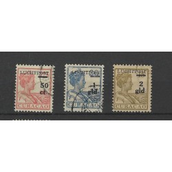 Curaçao LP1-3  Airmail  VFU/used CV 125 €