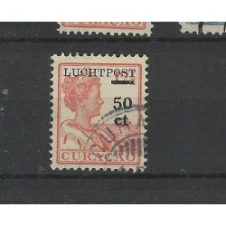 Curaçao LP1  Airmail  VFU/used CV 27,50 €