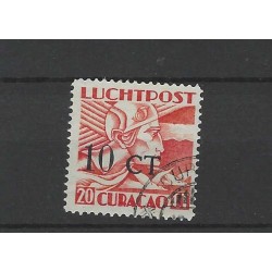 Curaçao LP17b  Airmail  VFU/used CV 20 €