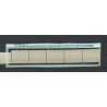 Netherlands P32 de Ruyter Postage due  strip 5 with papiervouw MH/unused CV ?? €