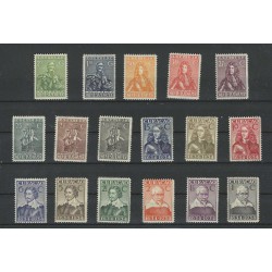 Curaçao 104-120  GEZAG set   MNH CV 700 €